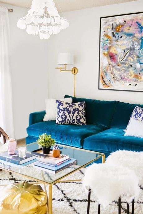 Sofas that are anything but neutral - couches with color
