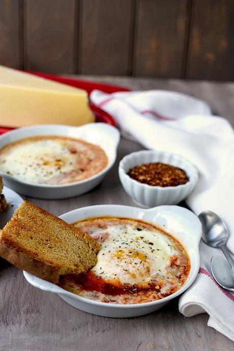 Baked Eggs Fra Diavolo