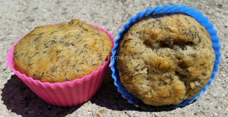 Banana Bread Muffins Using Silicon Baking Cups