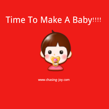 Oh Joy!!!!  Baby Making Time