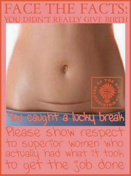 C-Sections...Not Really Giving Birth?