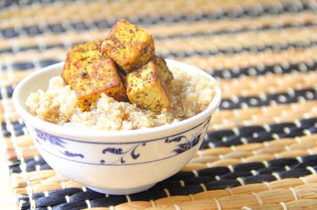 Caribbean Tofu & Coconut Quinoa