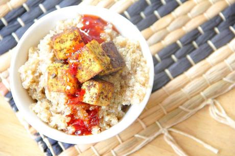 Caribbean Tofu & Coconut Quinoa