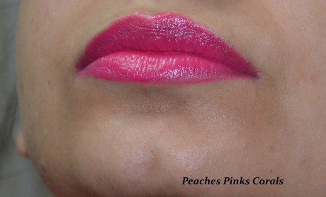 Maybelline Color Show Lipstick In Fuschia Flare Review Swatches