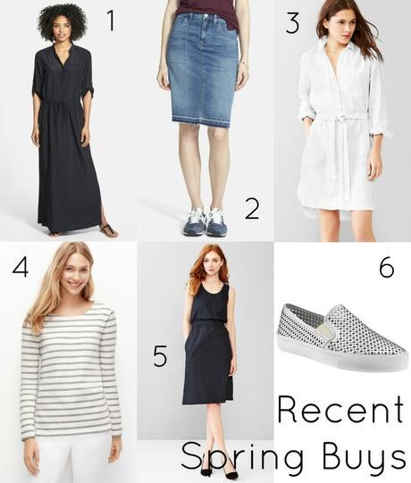 Recent Purchases: Spring Clothing Shopping