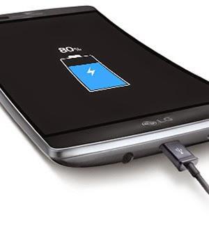 LG G Flex 2 quick charging