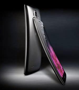 LG G Flex 2 curved design