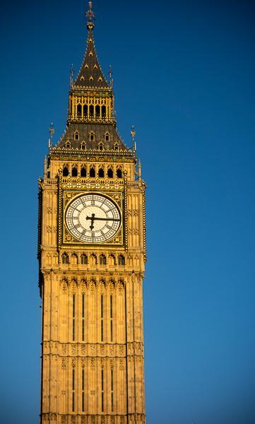 Elizabeth Tower, that houses Big Ben, Palace of Westminster