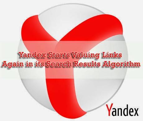 Yandex Starts Valuing Links Again in its Search Results Algorithm : eAskme Yandex Starts Valuing Links Again in its Search Results Algorithm : eAskme
