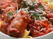 Ragu with {Melt-in-your-mouth Meatballs} Polpette Italian Sausage