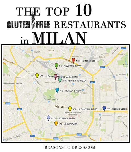 top ten gluten free restaurants in milan