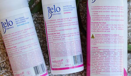 7 Belo Essentials Whitening Anti-perspirant and Deodorant - Original - Shower Fresh - Whitening Deodorant - Genzel Kisses
