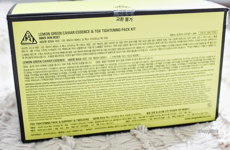 Neogen Code 9 Lemon Green Caviar Essence & Tox Tightening Pack Kit