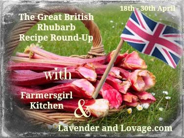 Blog Hop and Linky Party: The Great British Rhubarb Recipe Round-Up! 