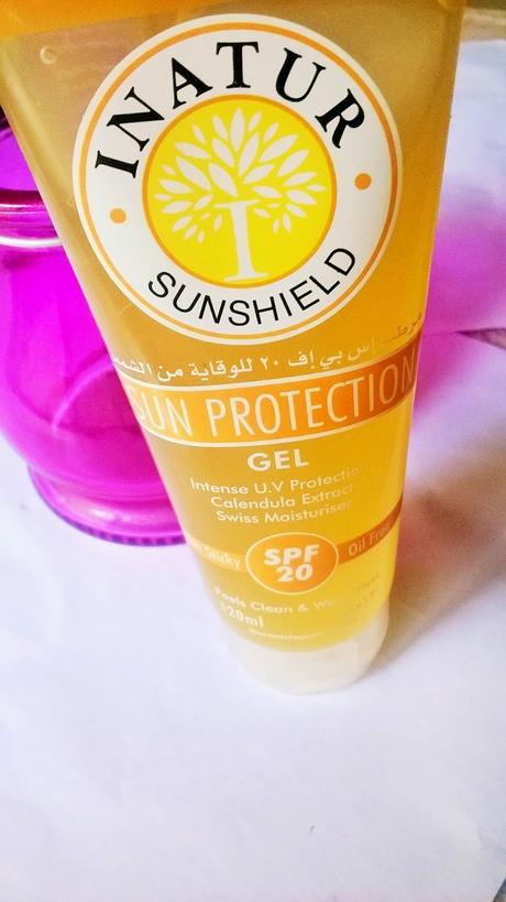 Inatur Herbals Sunshield Sun Protection Gel Review