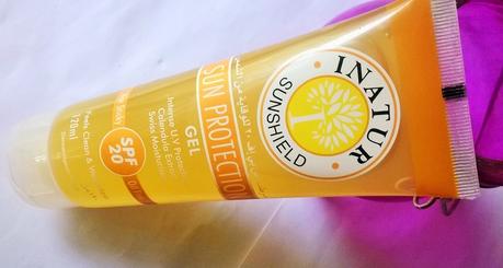 Inatur Herbals Sunshield Sun Protection Gel Review