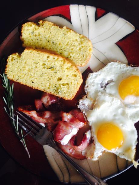 Rosemary Olive Oil Cornbread