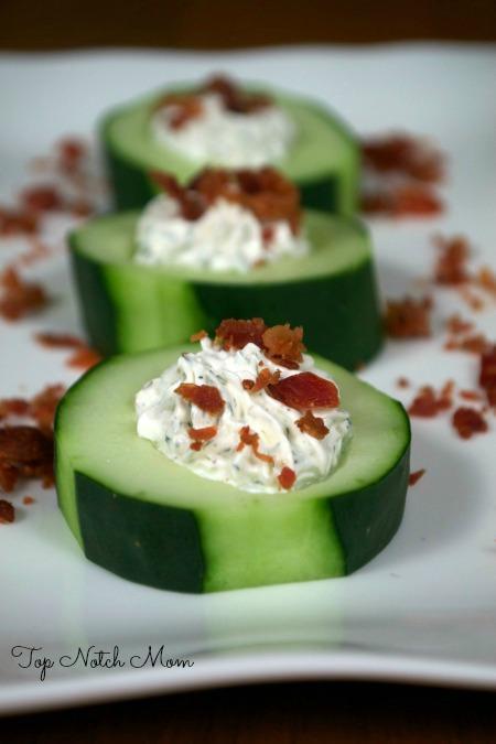 5 Recipes to Try this Summer Stuffed Cucumber Cups | MomsTestKitchen.com