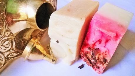 Indian Earthy Naturals Green Tea and Love Indian Rose Handmade Soaps Review