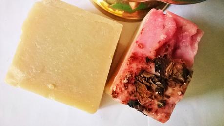 Indian Earthy Naturals Green Tea and Love Indian Rose Handmade Soaps Review