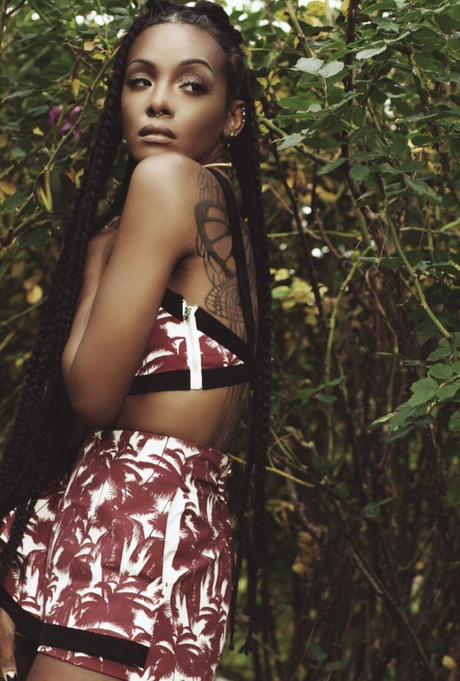 Dawn Richard Gets Elle Magazine Ready For Coachella