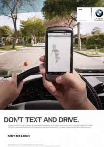 do not text and drive
