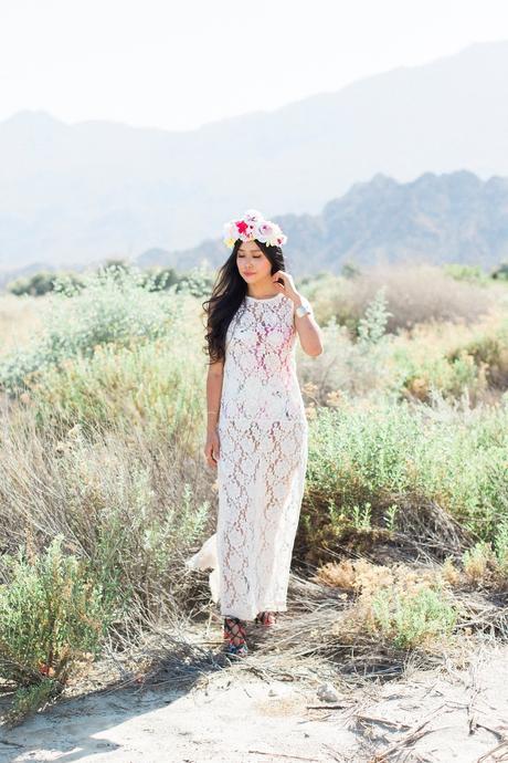 Coachella festival fashion blogger style Coachella Style Diary | Desert Roses