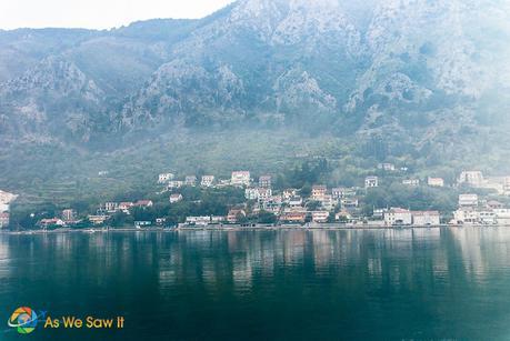 small town on Bay of Kotor