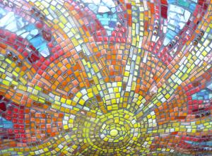 Charlottesville Mosaic, photo Susan Katz Miller