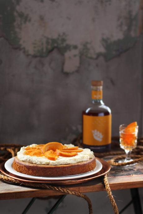 Whole Wheat Orange Honey Cake with @WigleWhiskey Landlocked Spiced // www.WithTheGrains.com