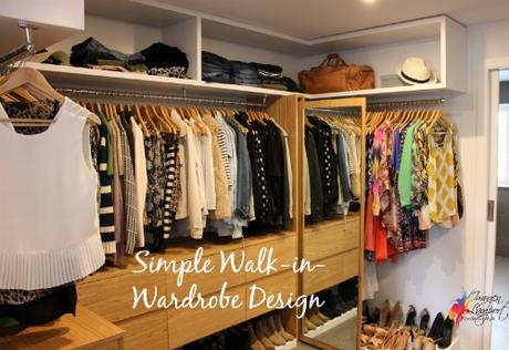 simple walk in wardrobe design