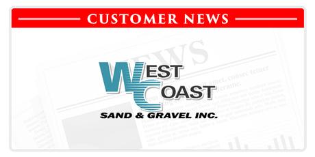 How West Coast Sand and Gravel Streamlined Operations with GPS Tracking