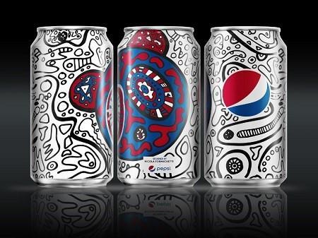 Pop culture icon the PepsiChallenge redesign Pepsi Can