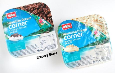 Review: Müller Corner Hawaiian Dream - Coconut Crunch & Mango Crunch
