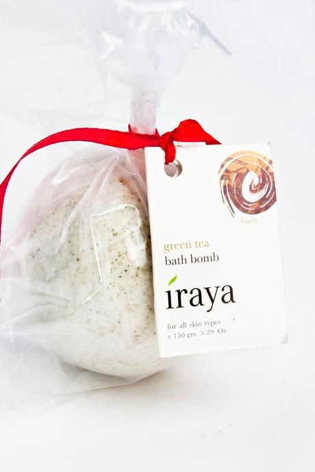 Iraya Green Tea Bath Bomb 