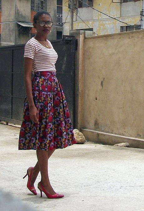 Stripes and Floral