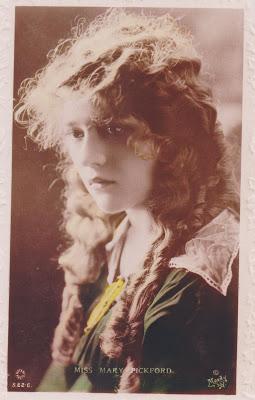 Mary Pickford, 1917, Poor Little Rich Girl appeared same year as Maybelline mascara's debut