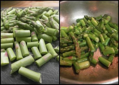 Shrimp asparagus risotto-collage4