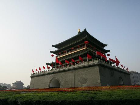 Bell Tower in Xi'an | Mint Mocha Musings