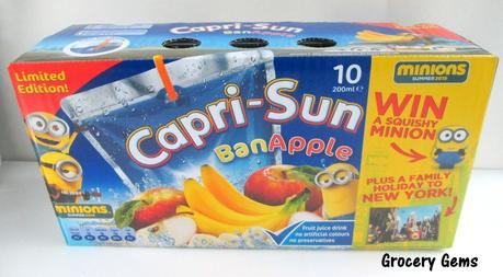 Review: Limited Edition Capri Sun BanApple Drink (Minions)