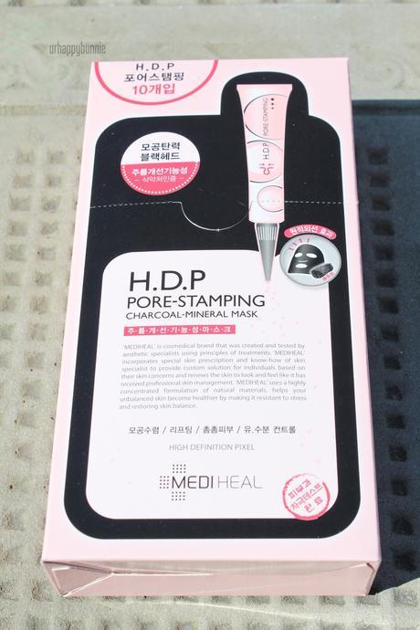 MEDIHEAL H.D.P. Pore Stamping Charcoal Mineral Mask Review