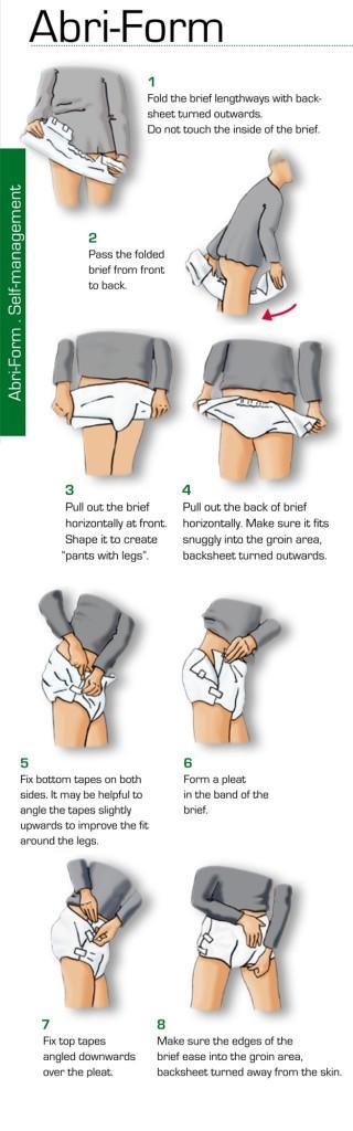 How to Change Your Own Adult Diaper in Standing Position
