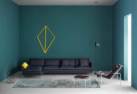 Zanotta sofa and lounge chairs from Salone 2015