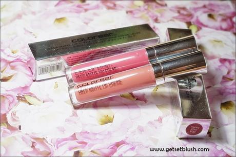 Colorbar Deep Matte Lip Crème in Deep Rose and Deep Earth-Review,Lip Swatches