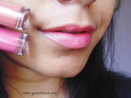 Colorbar Deep Matte Lip Crème in Deep Rose and Deep Earth-Review,Lip Swatches