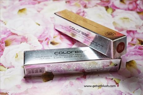 Colorbar Deep Matte Lip Crème in Deep Rose and Deep Earth-Review,Lip Swatches