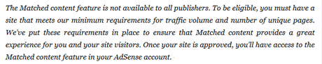 AdSense Matched Content Guide : Everything that You Need to Know