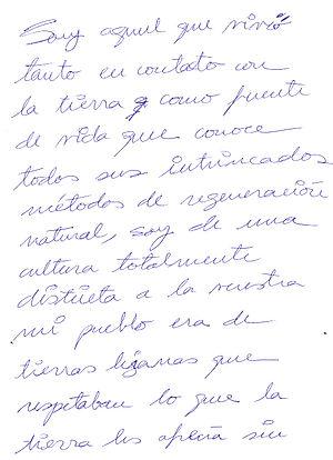 letter in spanish language
