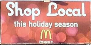 What is McDonald’s up to here?