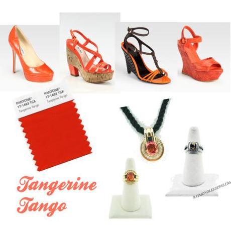 Tuesday Shoesday: Tangerine Tango 2012 Pantone Color of The Year 2012